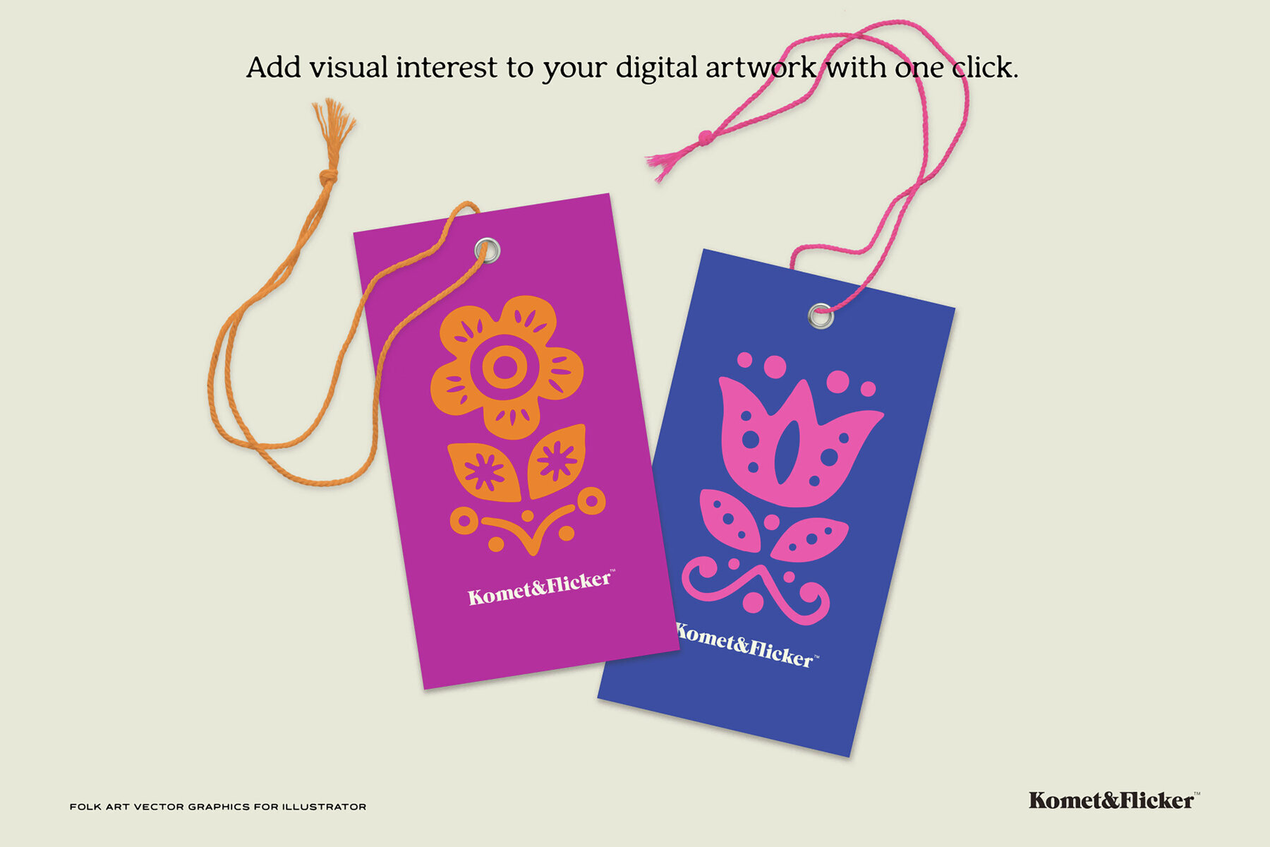 Folk Art Vector Graphics 3