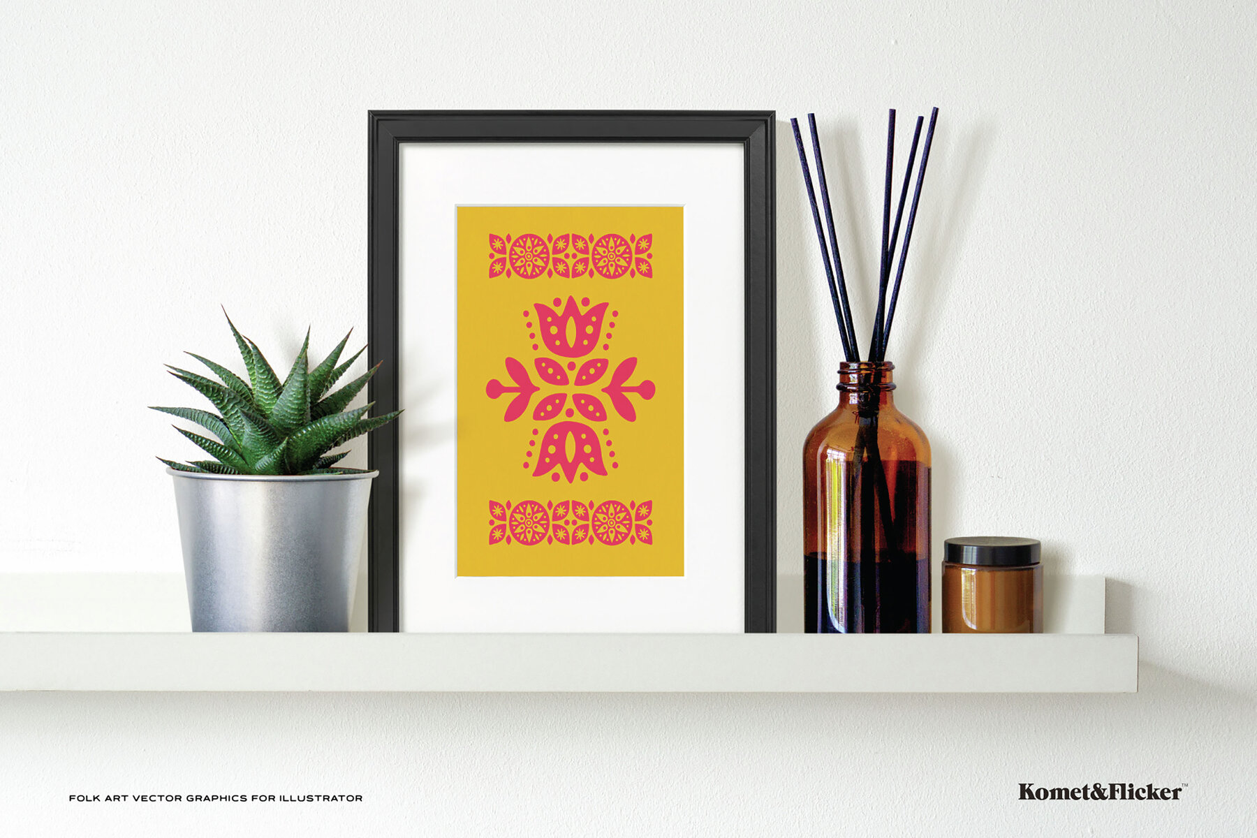 Folk Art Vector Graphics 6