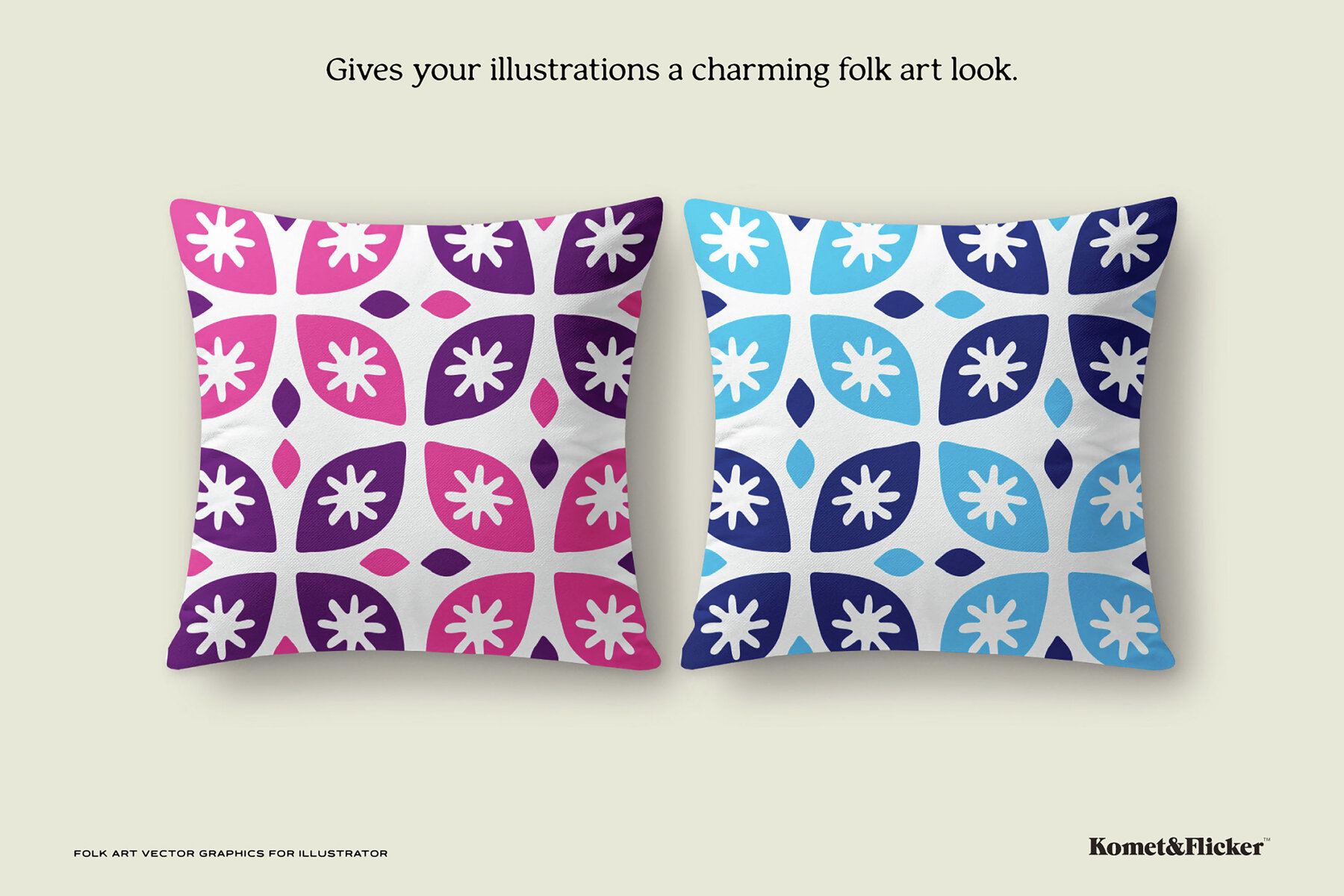 Folk Art Vector Graphics 8