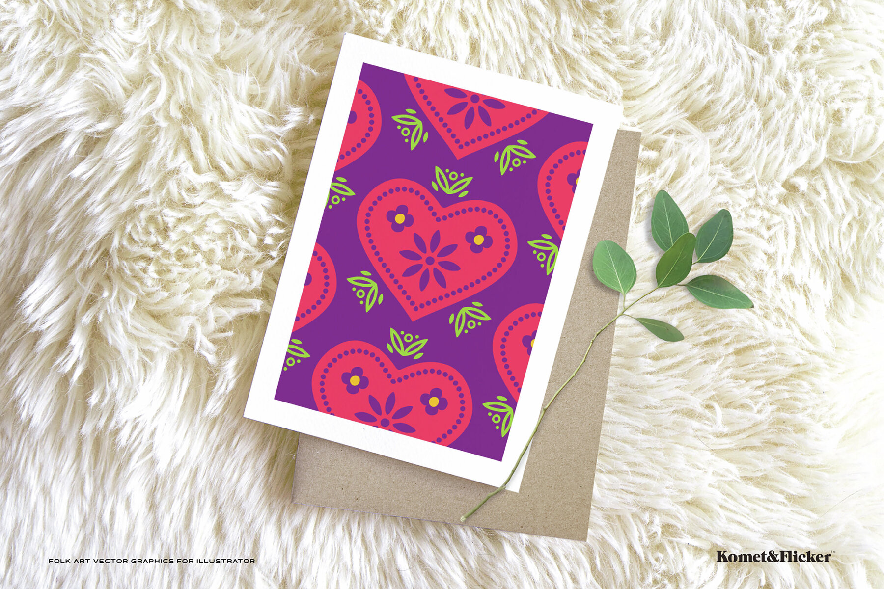 Folk Art Vector Graphics 9