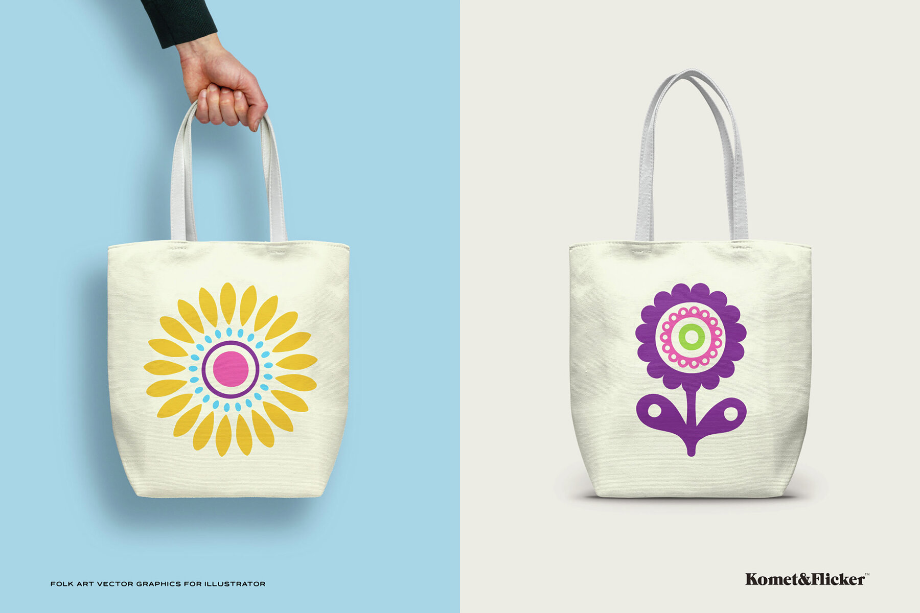 Folk Art Vector Graphics 12