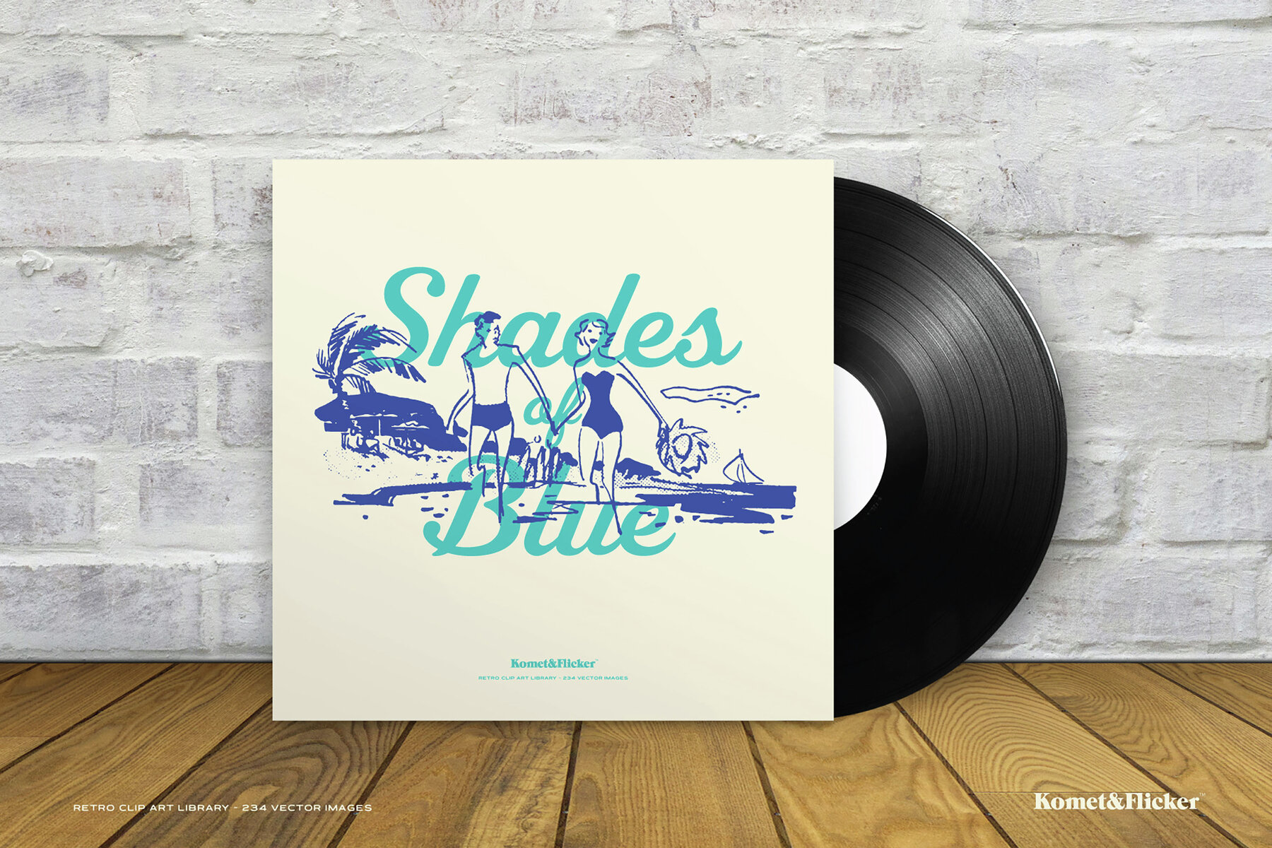 Retro Vector Clip Art Library 5