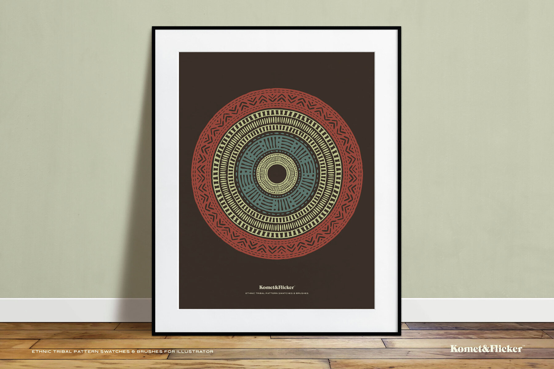 Ethnic Tribal Patterns and Brushes for Illustrator 2