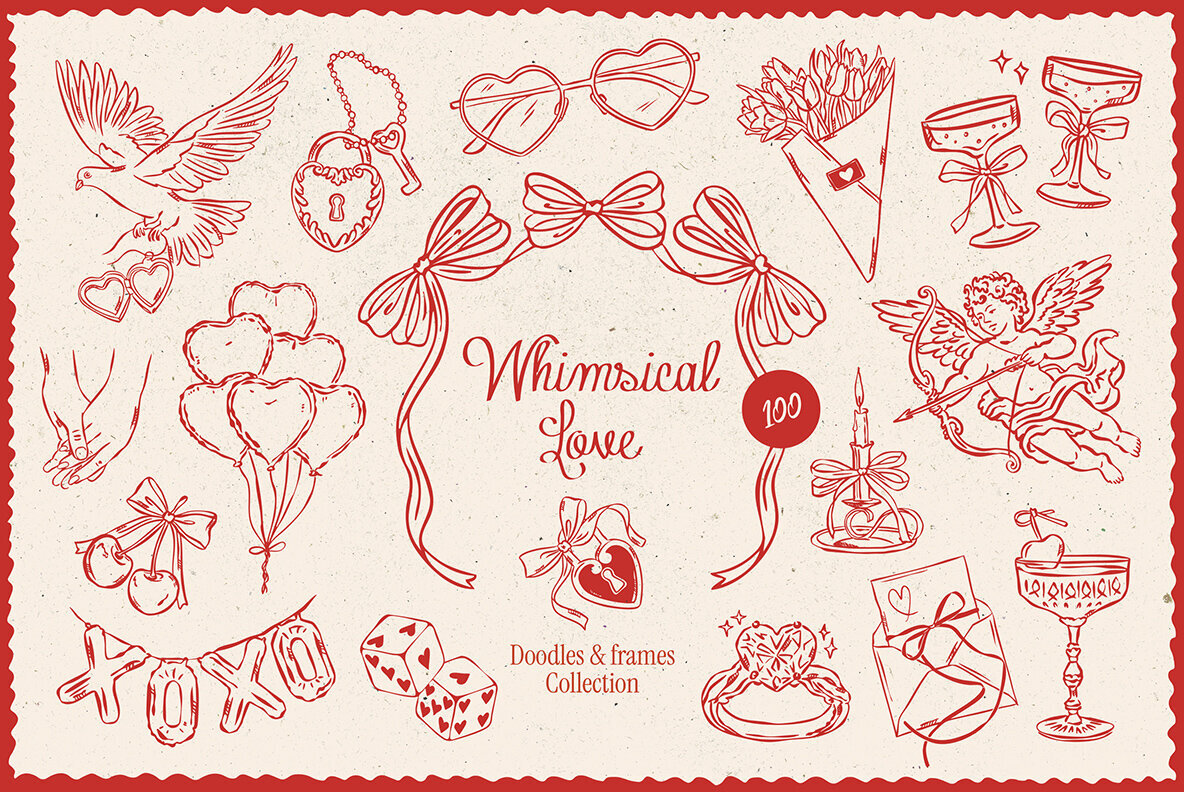 Whimsical Love Illustrations 1