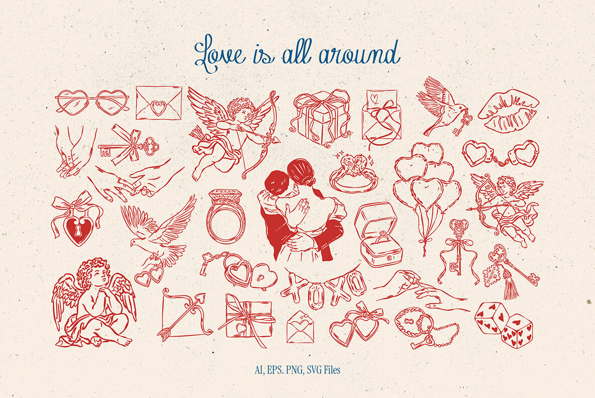 Whimsical Love Illustrations 3