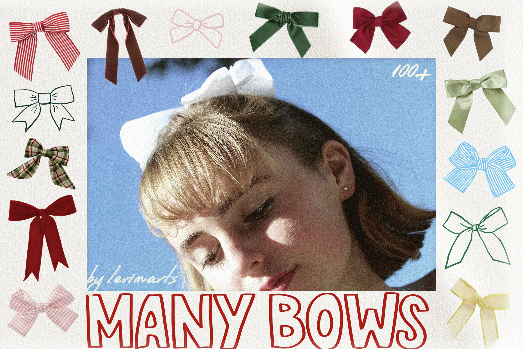 Mixed Bows Collection Cut Out   Draw 1