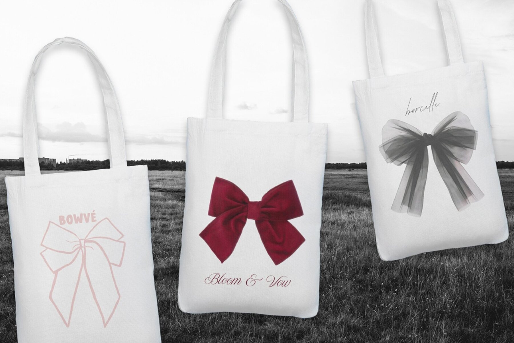 Mixed Bows Collection Cut Out   Draw 10