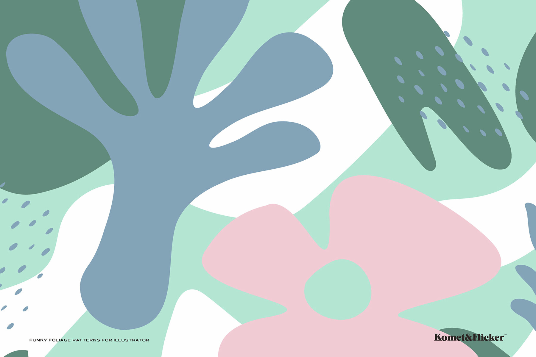 Funky Foliage Patterns for Illustrator 9