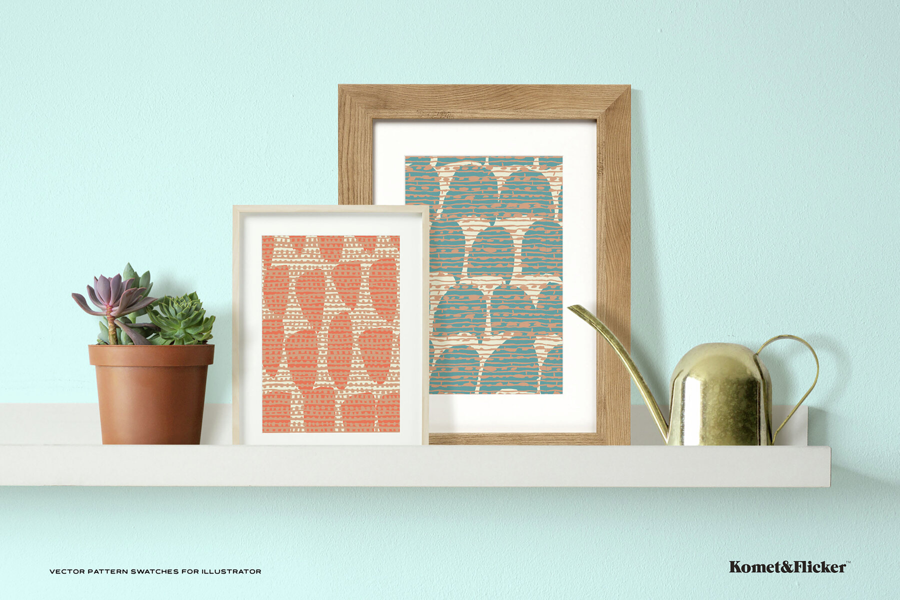 Vector Pattern Swatches for Adobe Illustrator 7