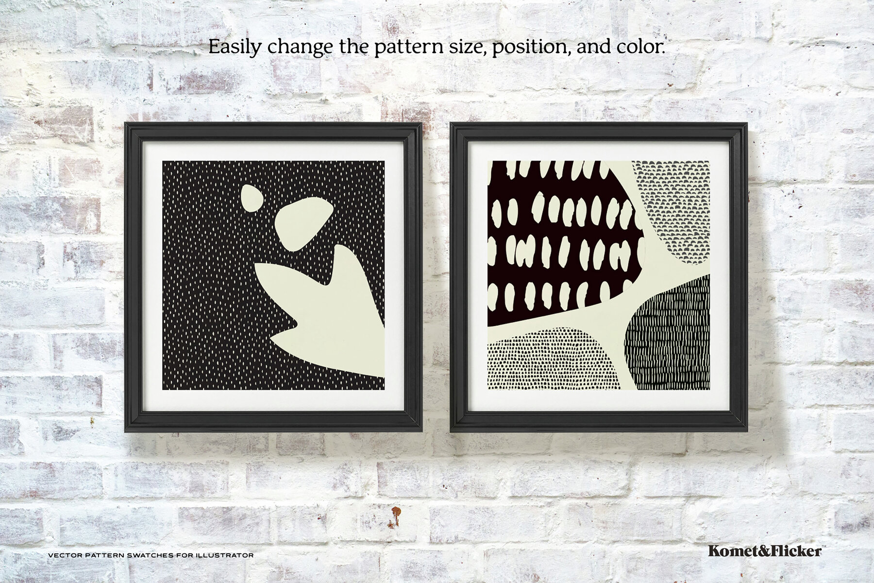 Vector Pattern Swatches for Adobe Illustrator 12