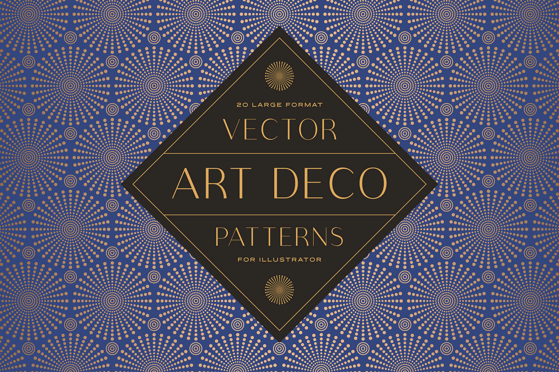 Art Deco Patterns for Adobe Illustrator 1