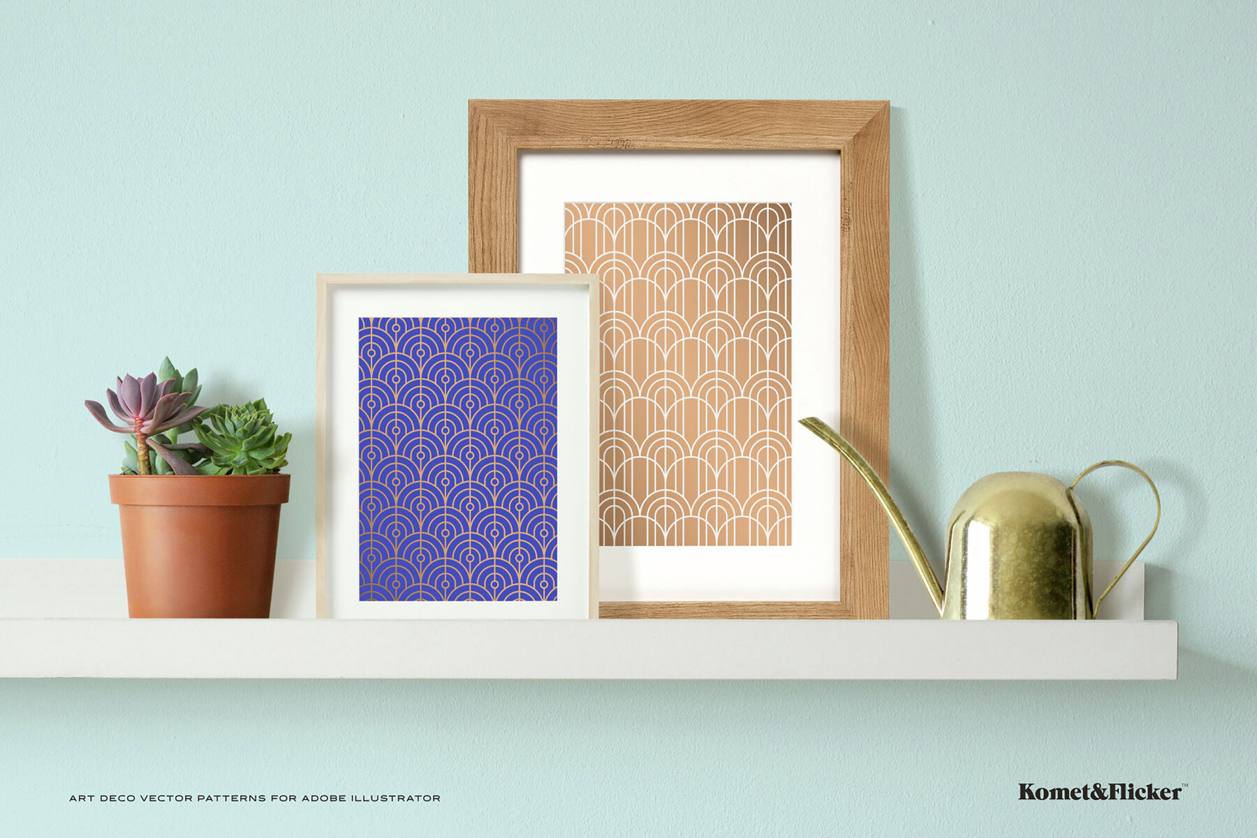 Art Deco Patterns for Adobe Illustrator 8