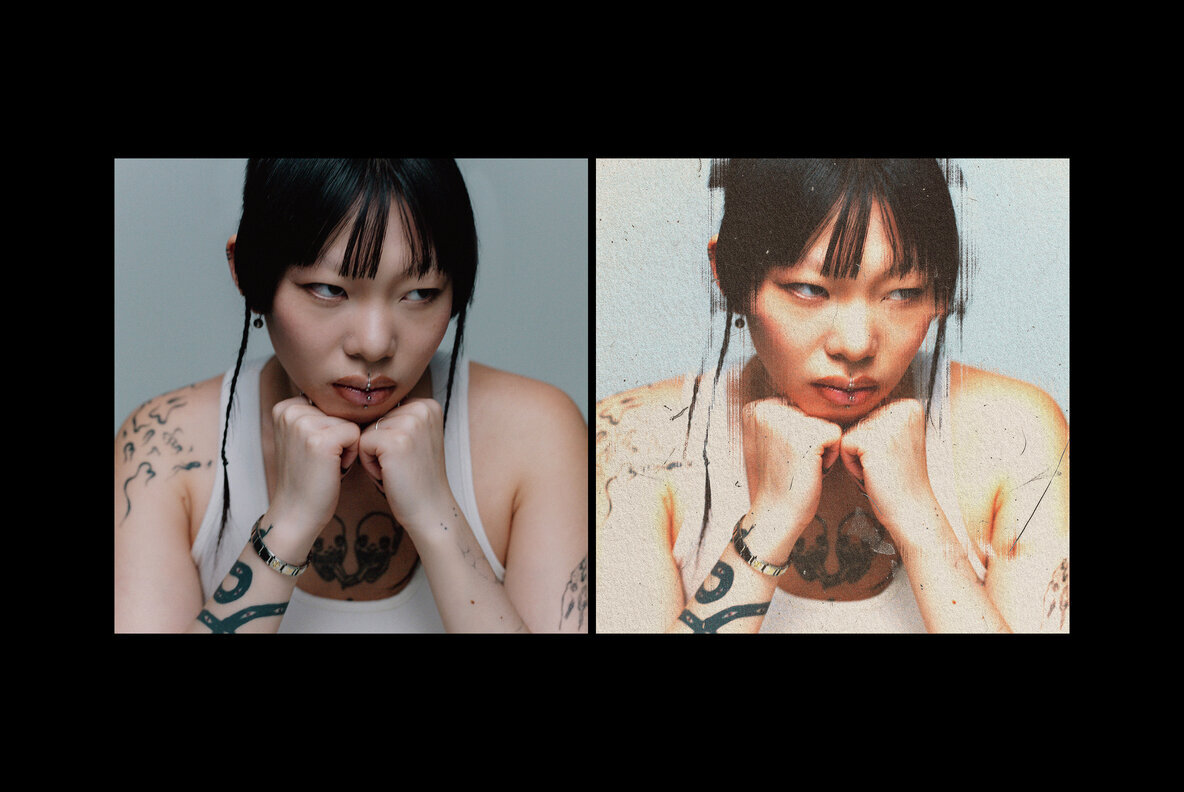 Grunge Copy Photo Effect 2