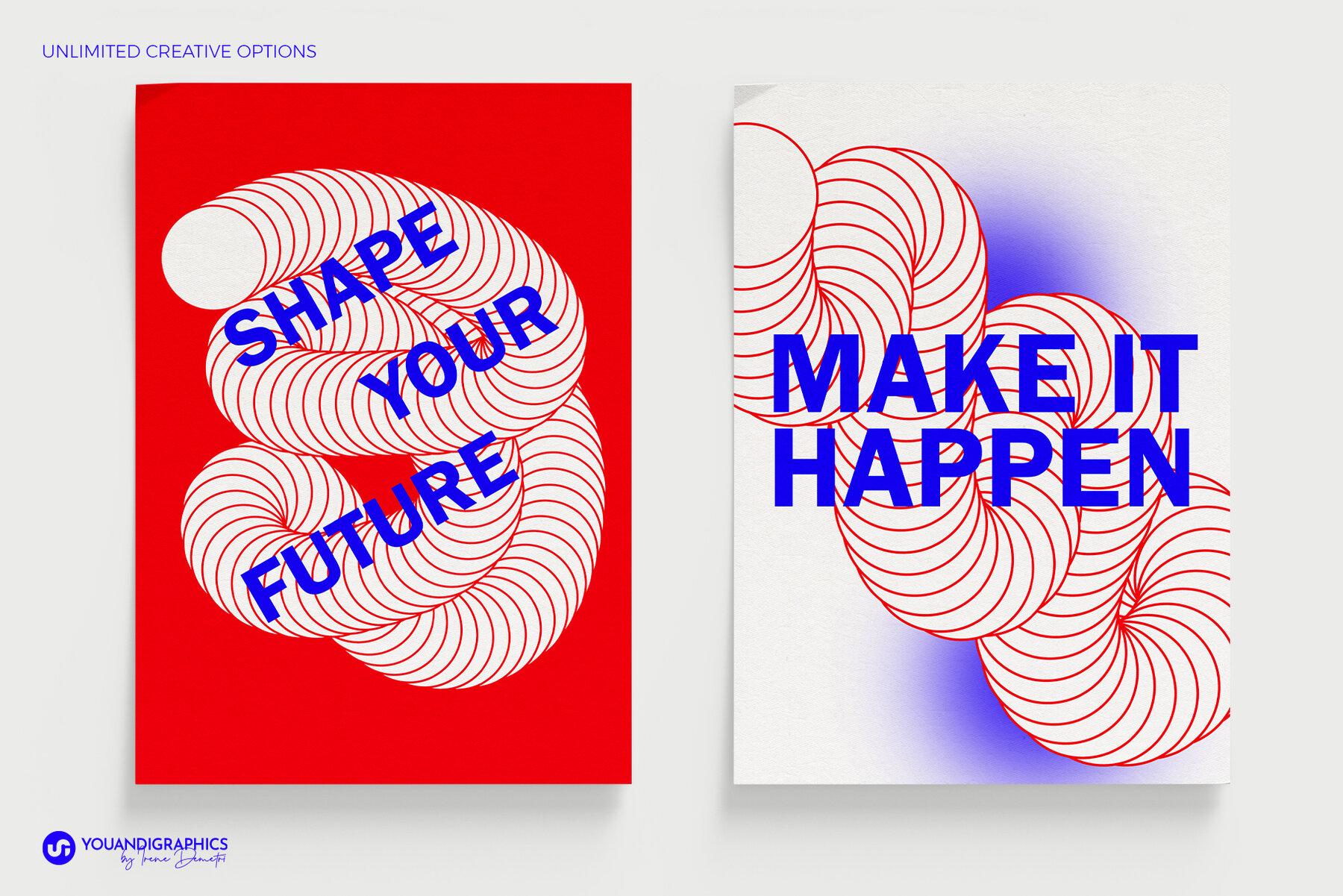 Abstract Shapes Vectors Pack 5