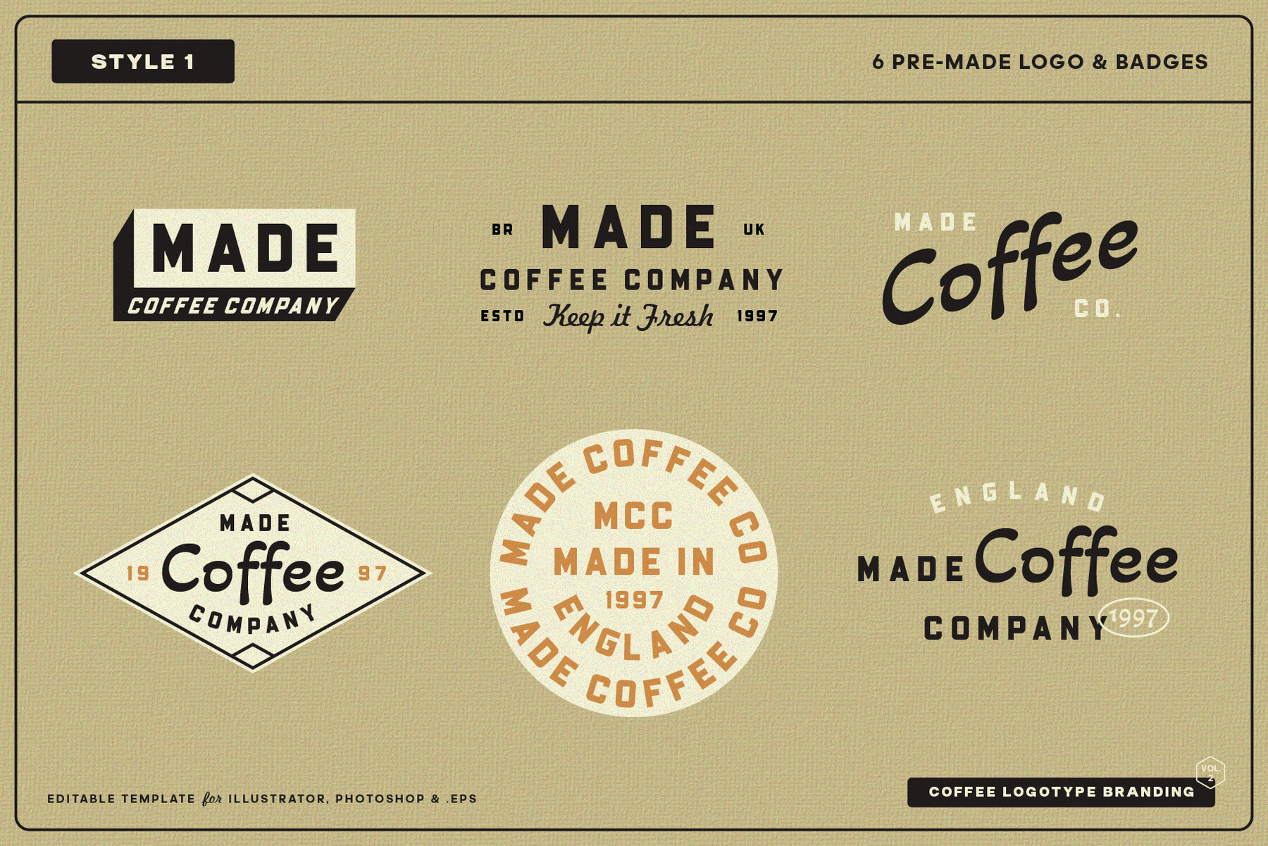 Logotype Coffee Branding 12