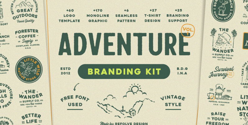 Adventure Branding Kit