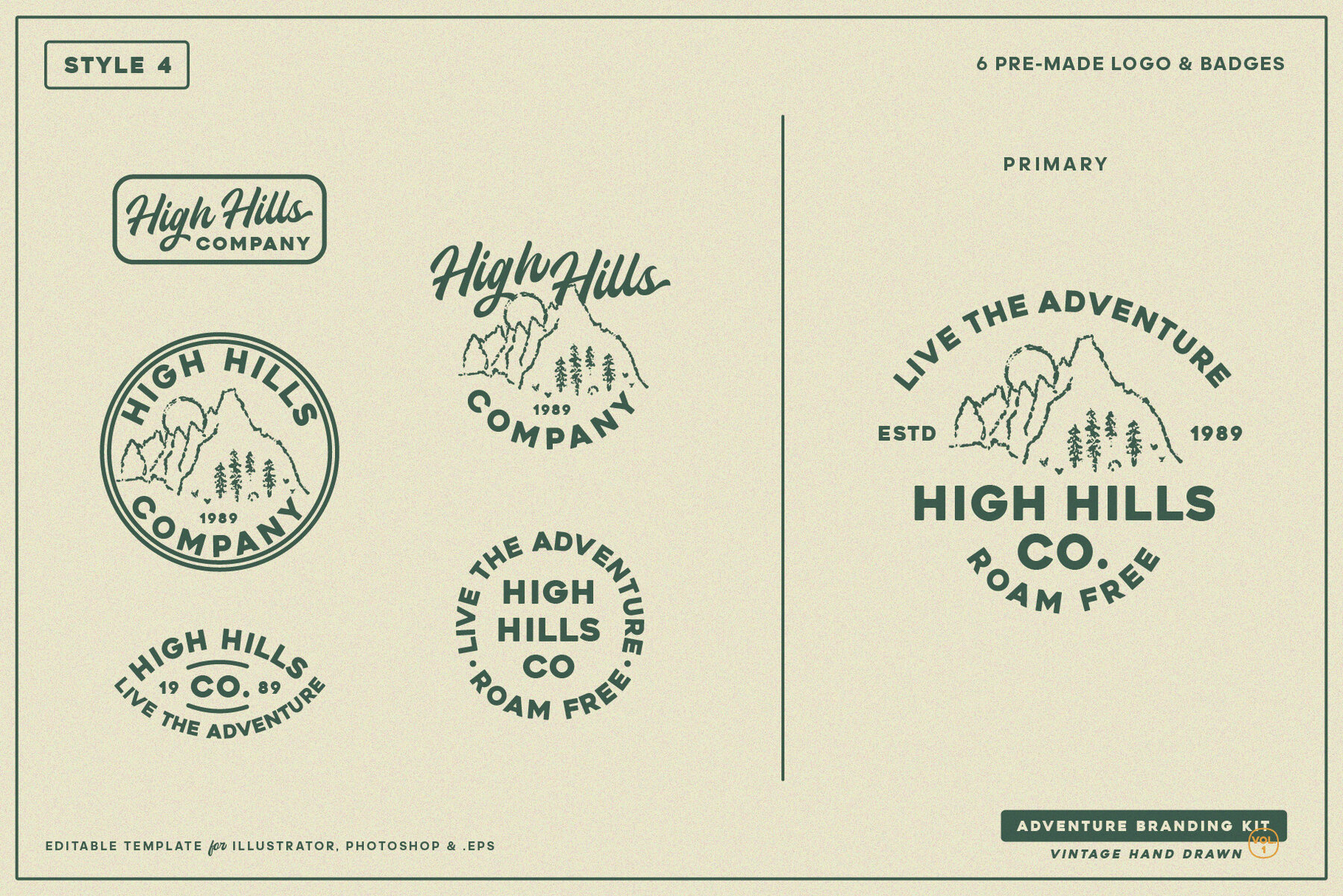 Adventure Branding Kit 25