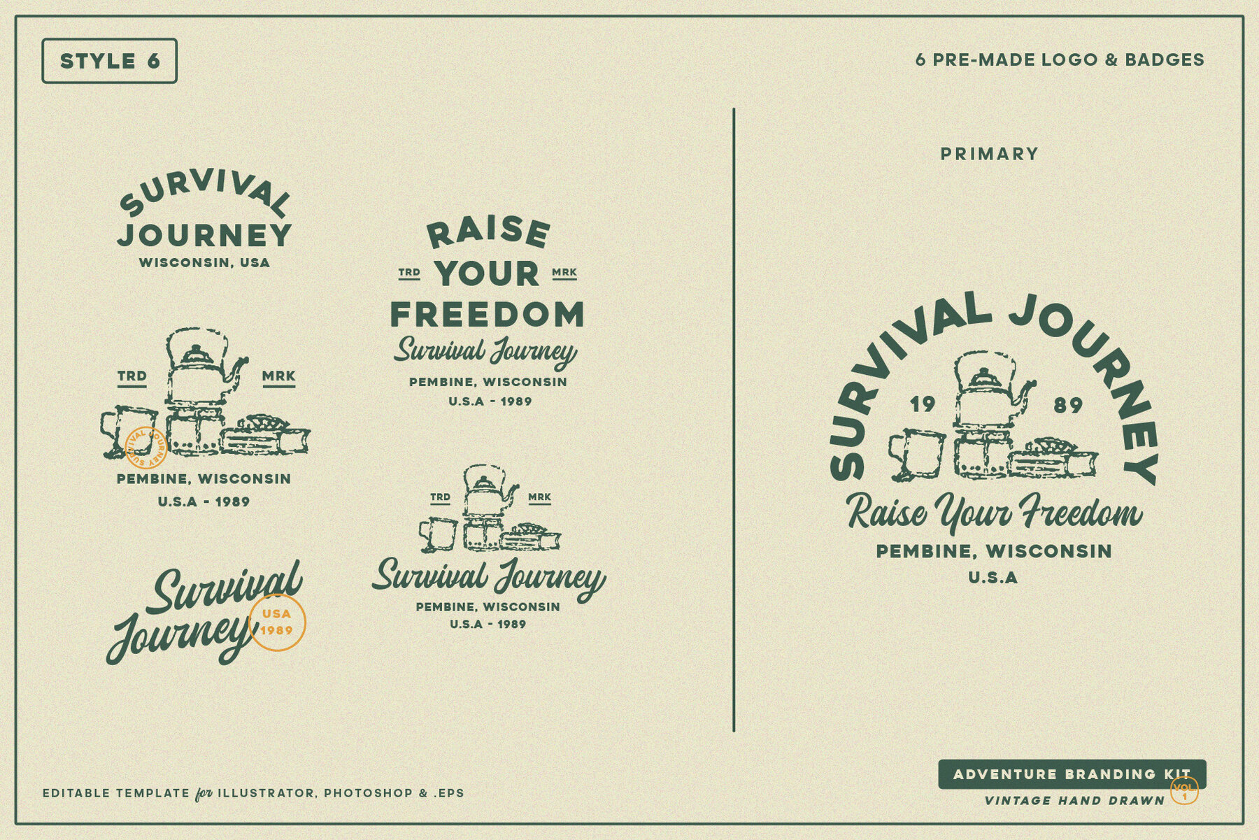 Adventure Branding Kit 27