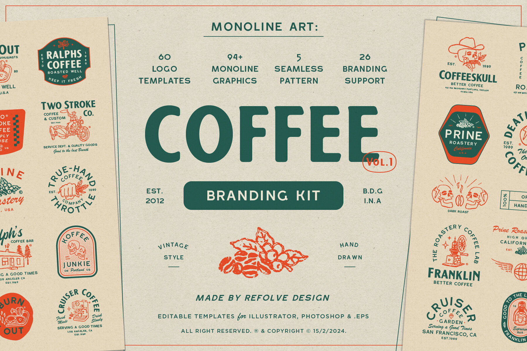 Coffeeskull Branding 1