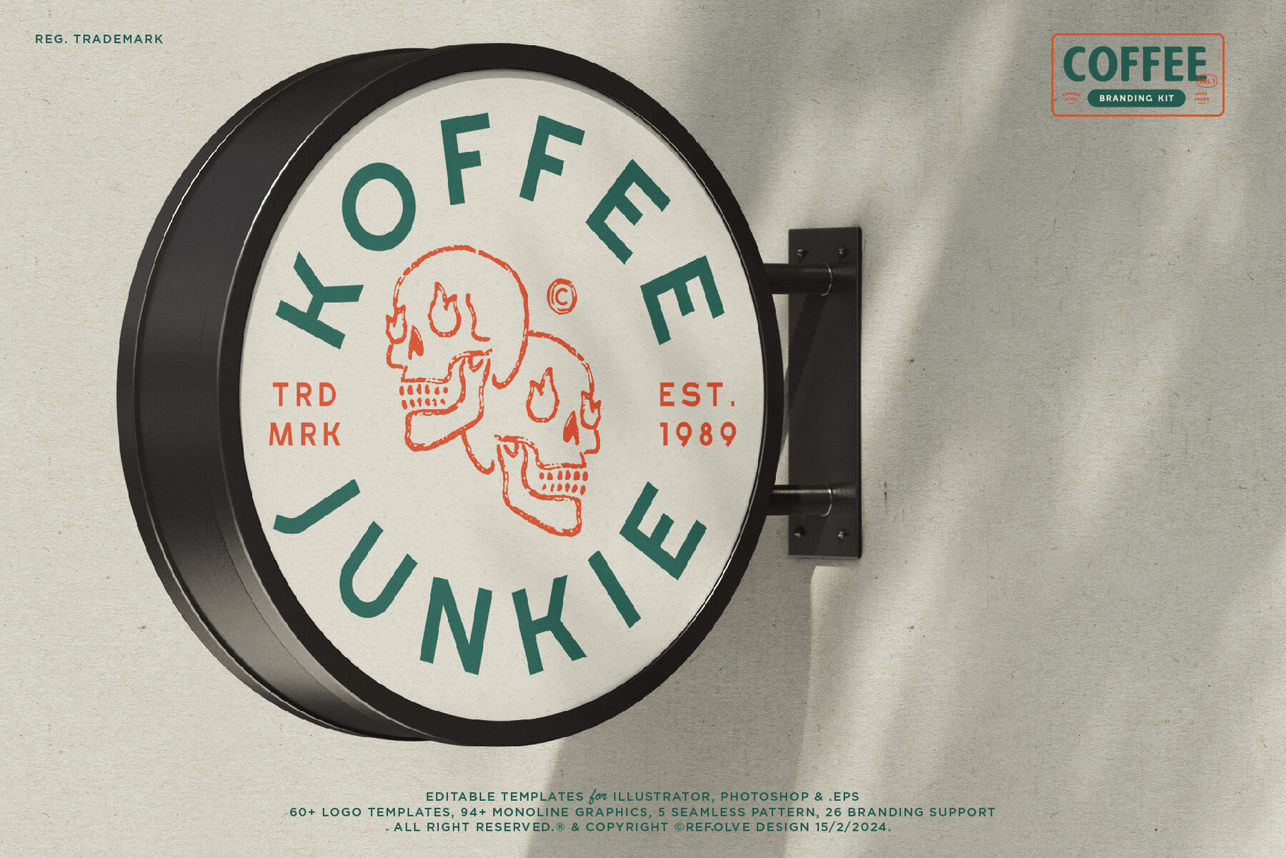 Coffeeskull Branding 17