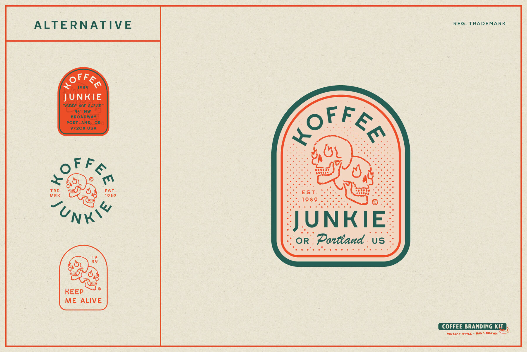 Coffeeskull Branding 22