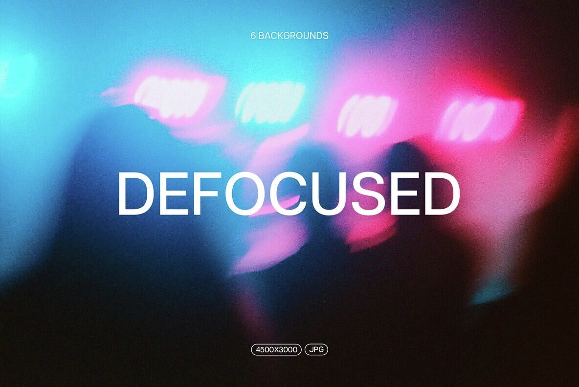 Abstract Defocused Silhouettes Backgrounds 1