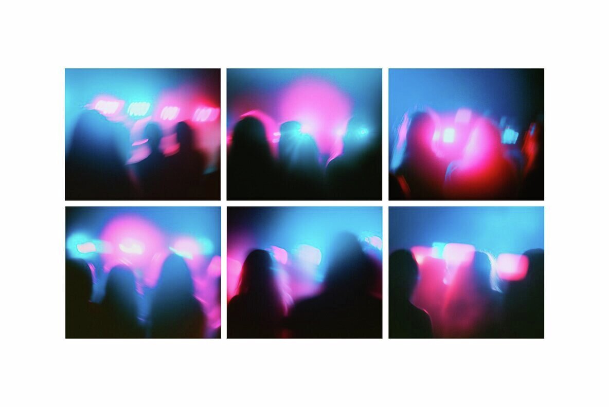 Abstract Defocused Silhouettes Backgrounds 2