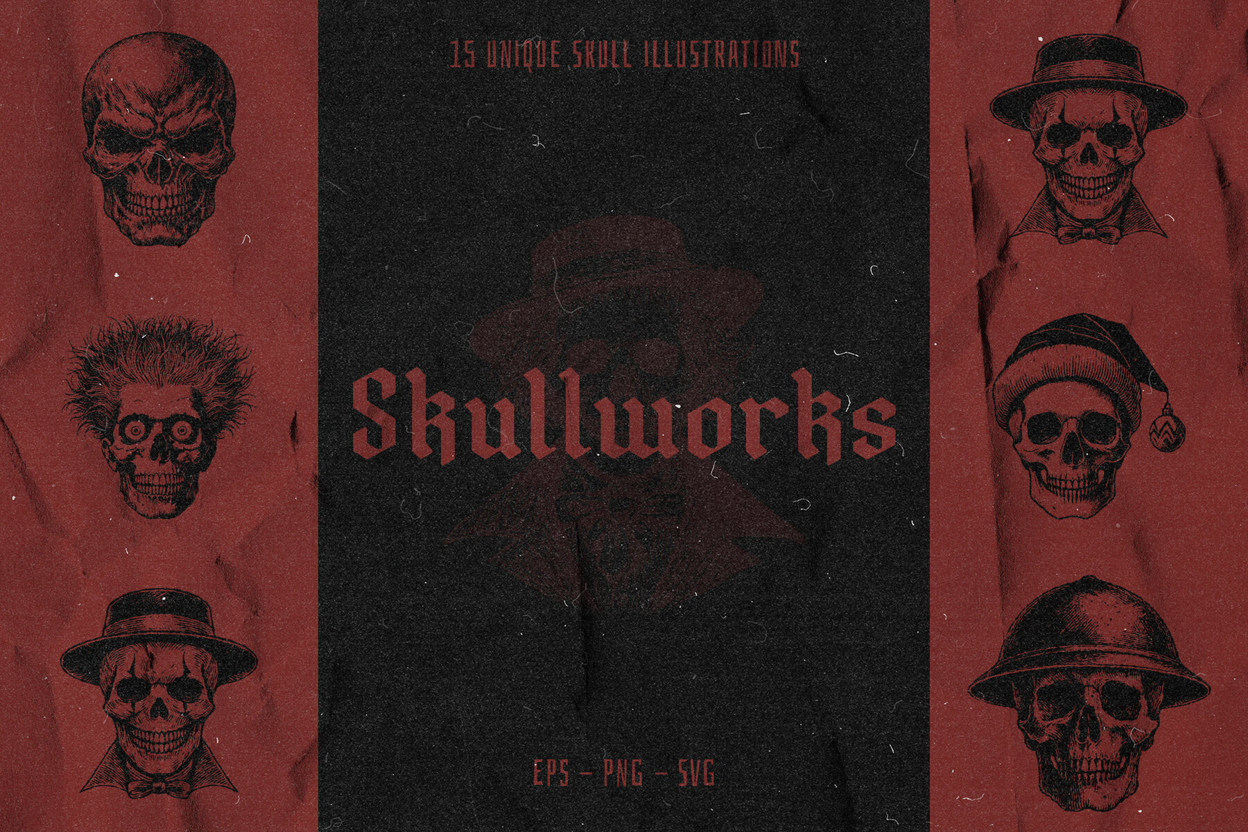 Skullworks   Vintage Illustrations 1