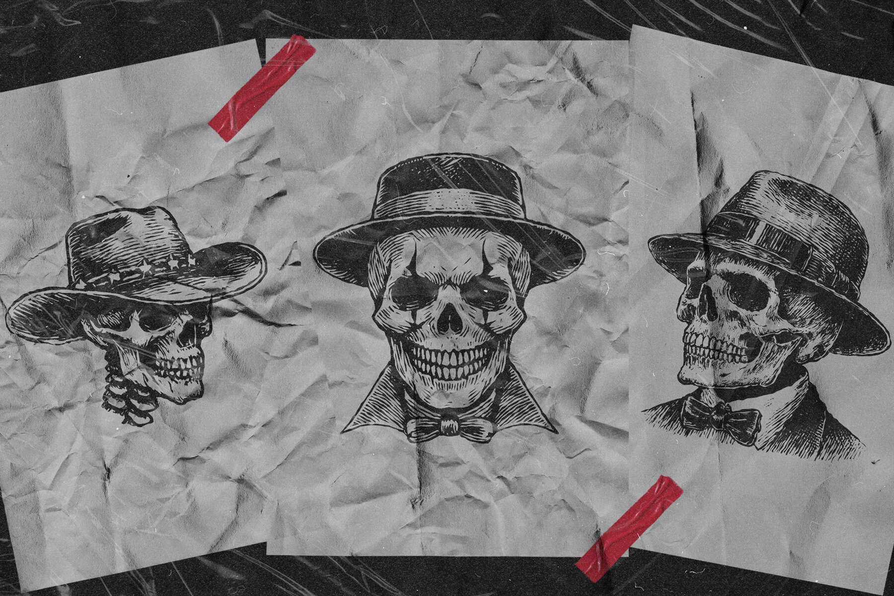 Skullworks   Vintage Illustrations 3