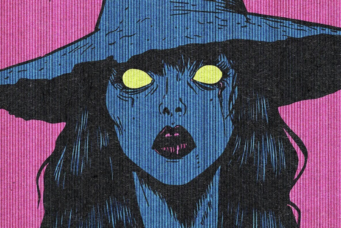 Retro Lined Printer Effect 2