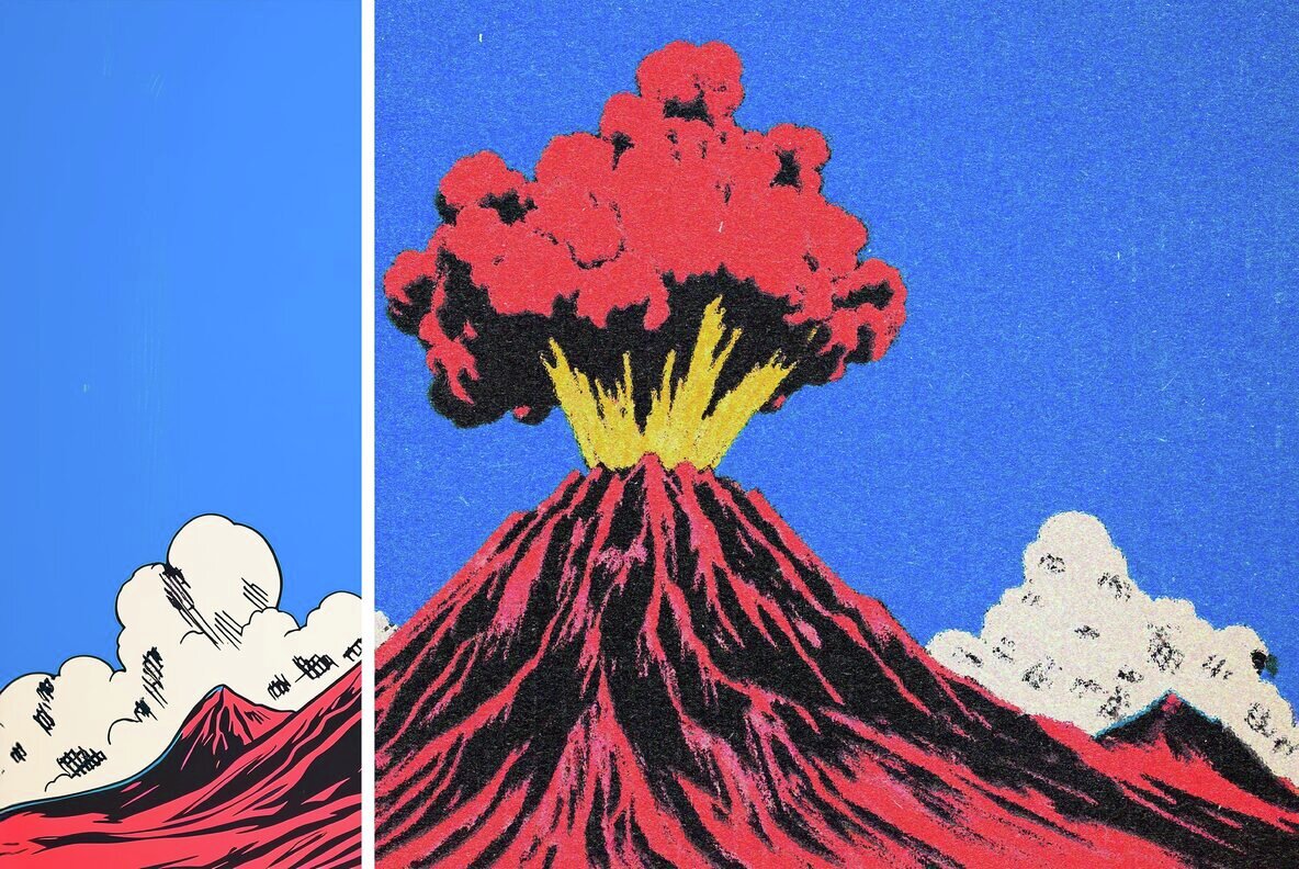 Retro Print Design Effect 4