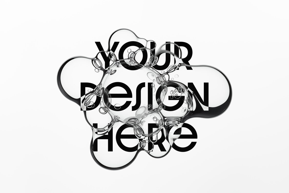 Macro Bubbles Text Effect 5