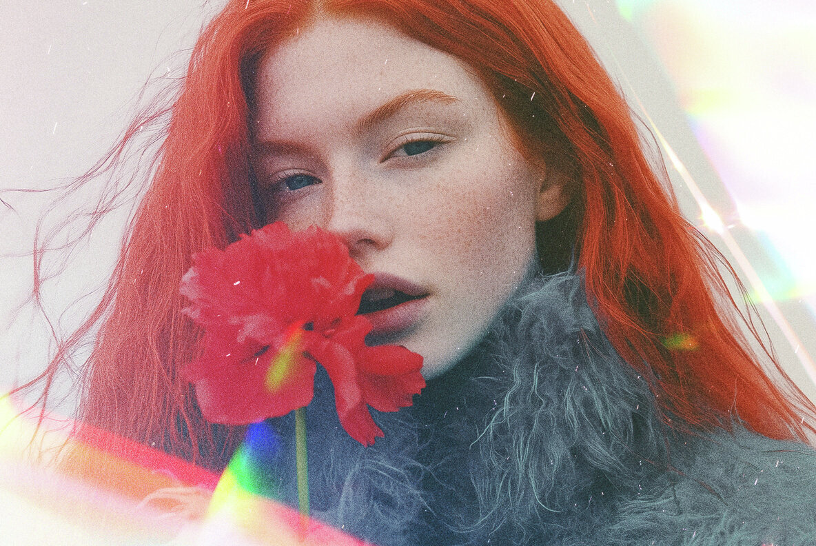 Colorful Light Leak Photo Effect 3