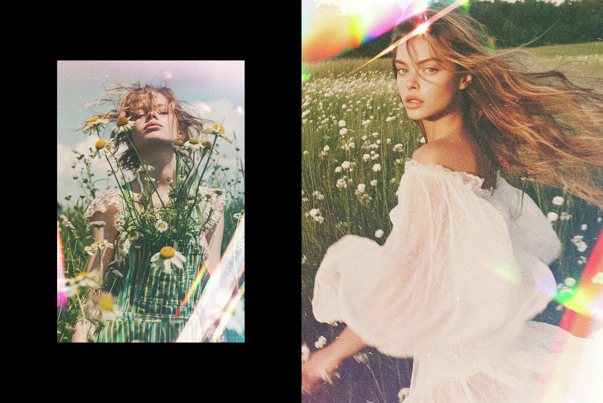 Colorful Light Leak Photo Effect 5