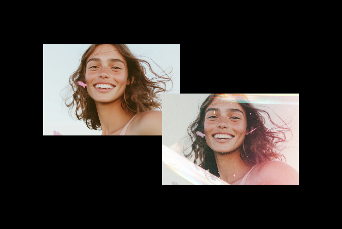 Colorful Light Leak Photo Effect 6