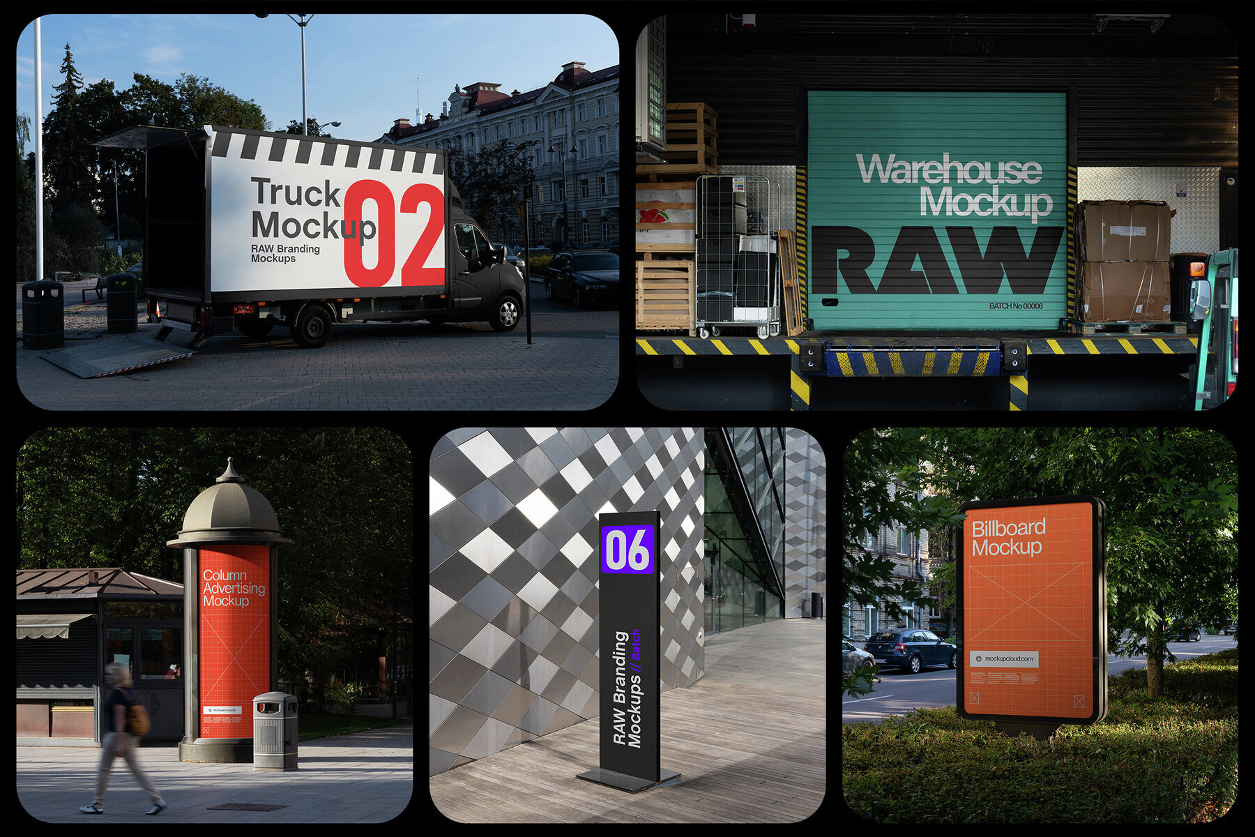 City Branding Billboard Mockups RAW Series 02 1