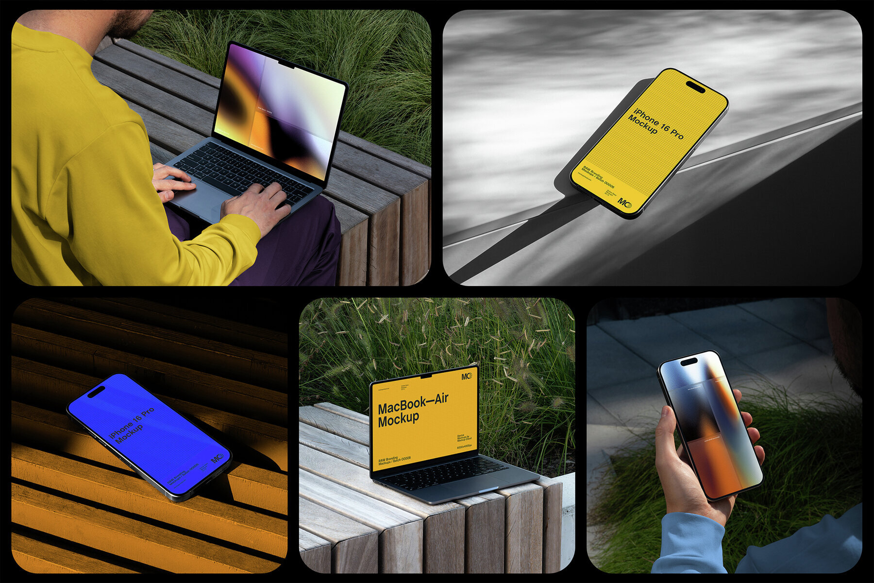 Digital Devices Mockups RAW Series 1