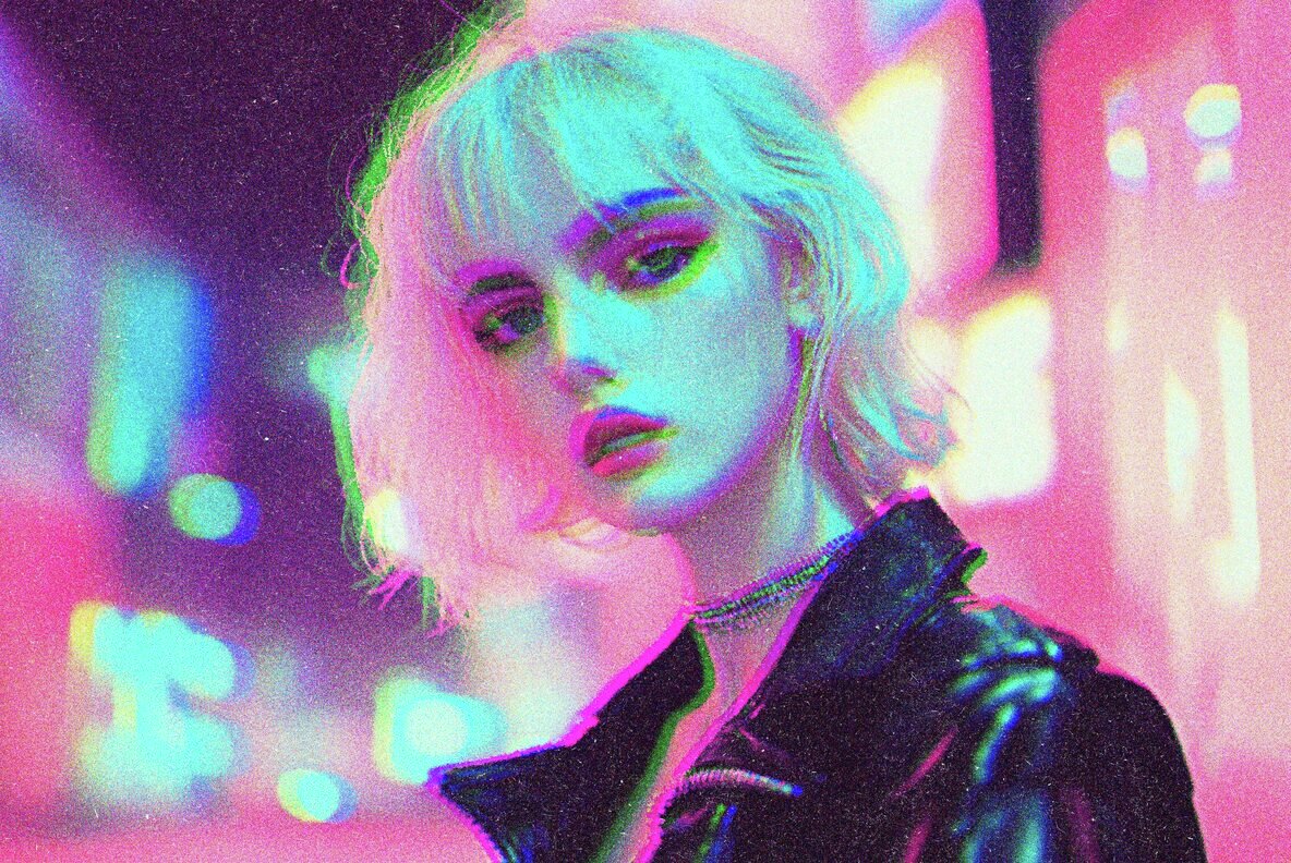 Toxic Printer Photo Effect 6