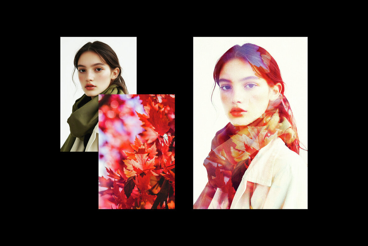 Mix Double Exposure Photo Effect 2