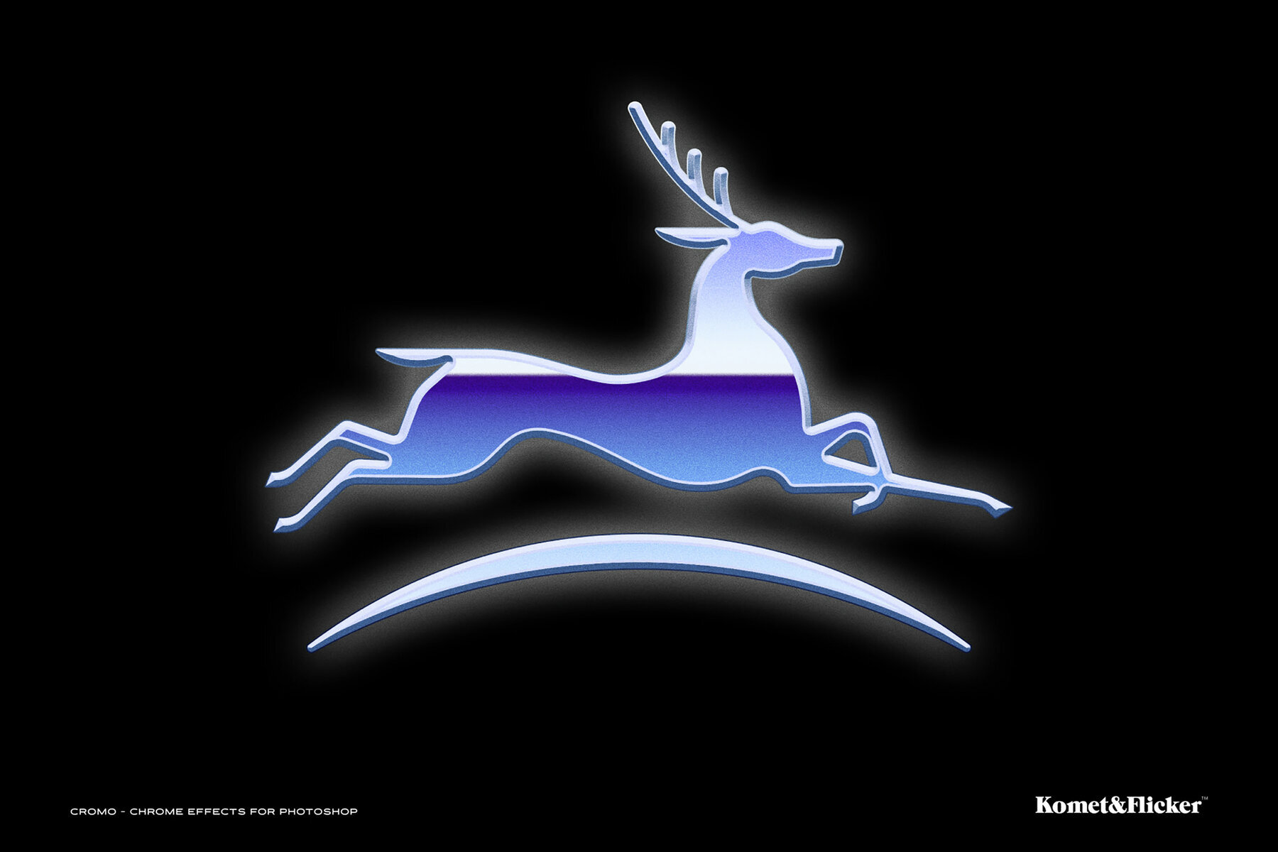 Cromo Chrome Type Style for Photoshop 3