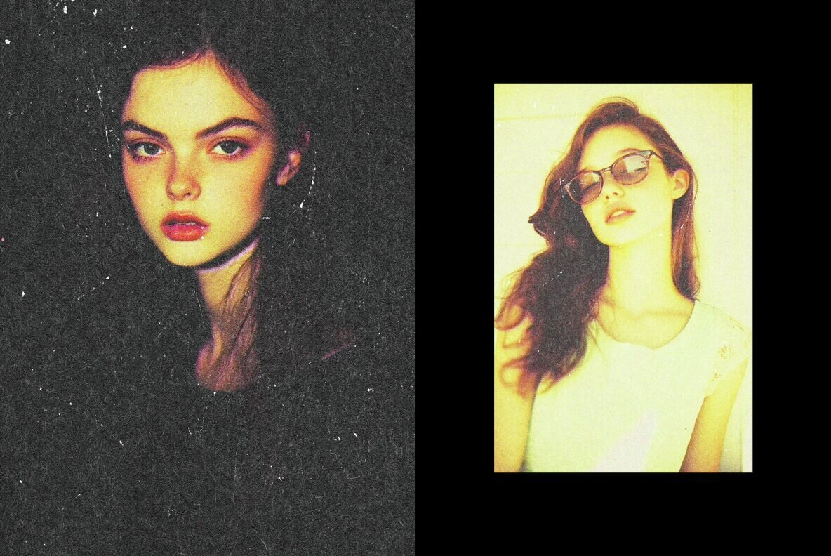 Grunge Broken Printer Photo Effect 3