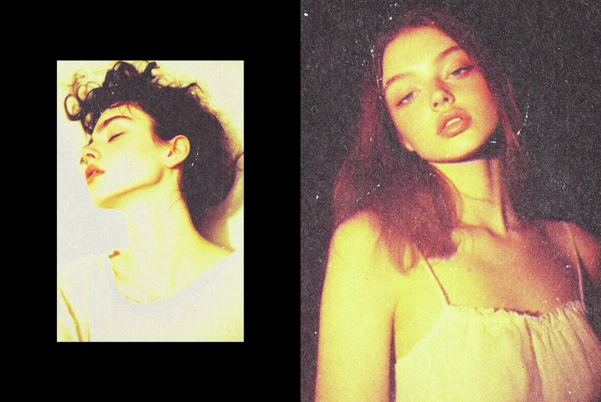 Grunge Broken Printer Photo Effect 5