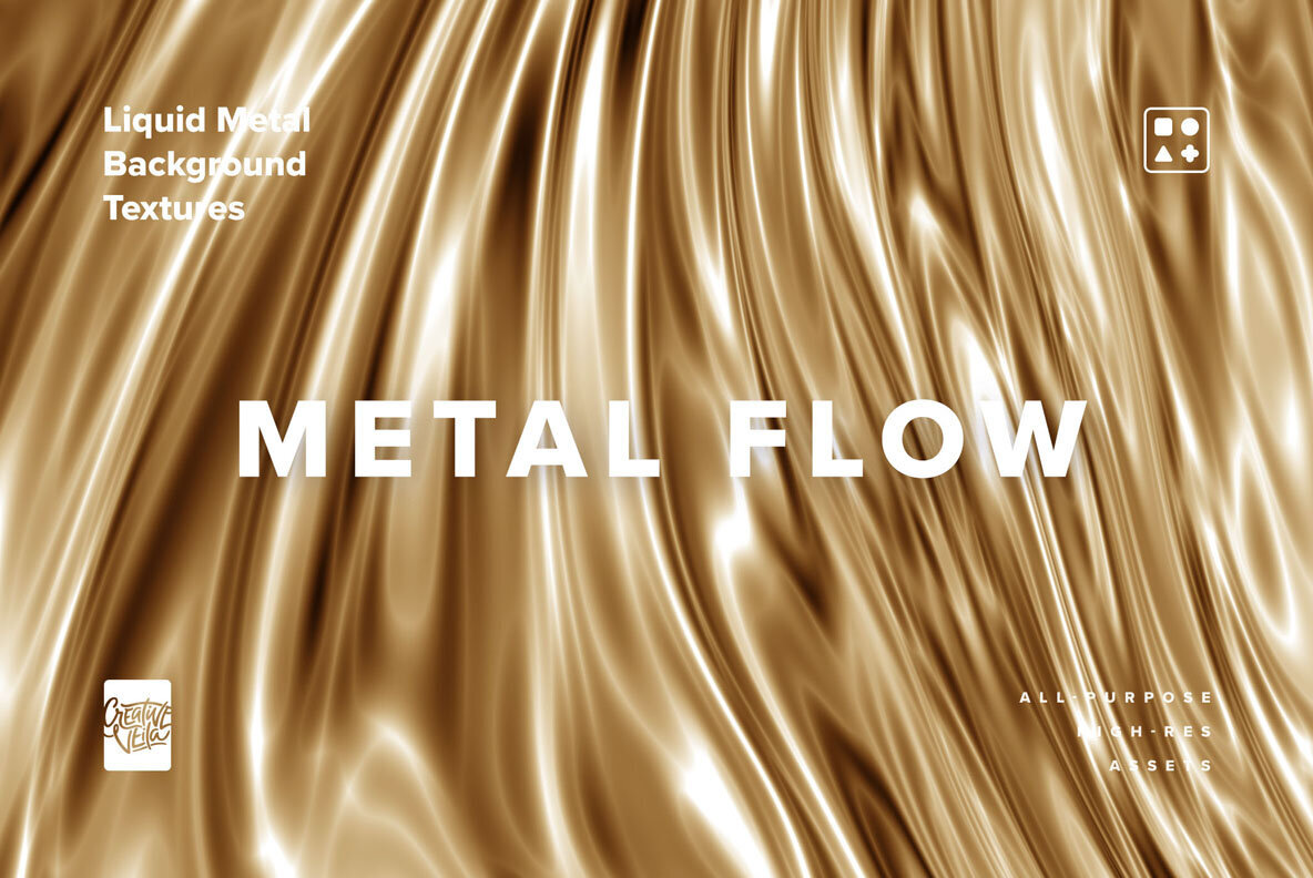 Metal Flow   Liquid Metal Background Textures 1
