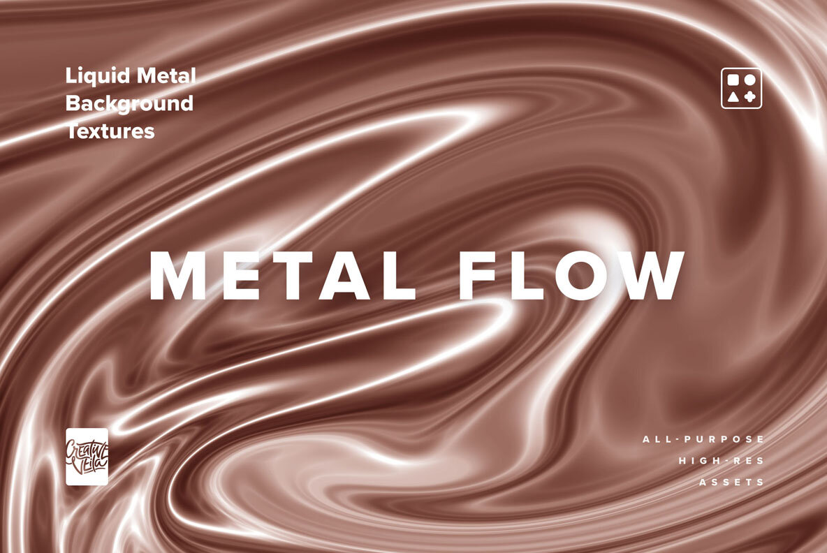 Metal Flow   Liquid Metal Background Textures 8