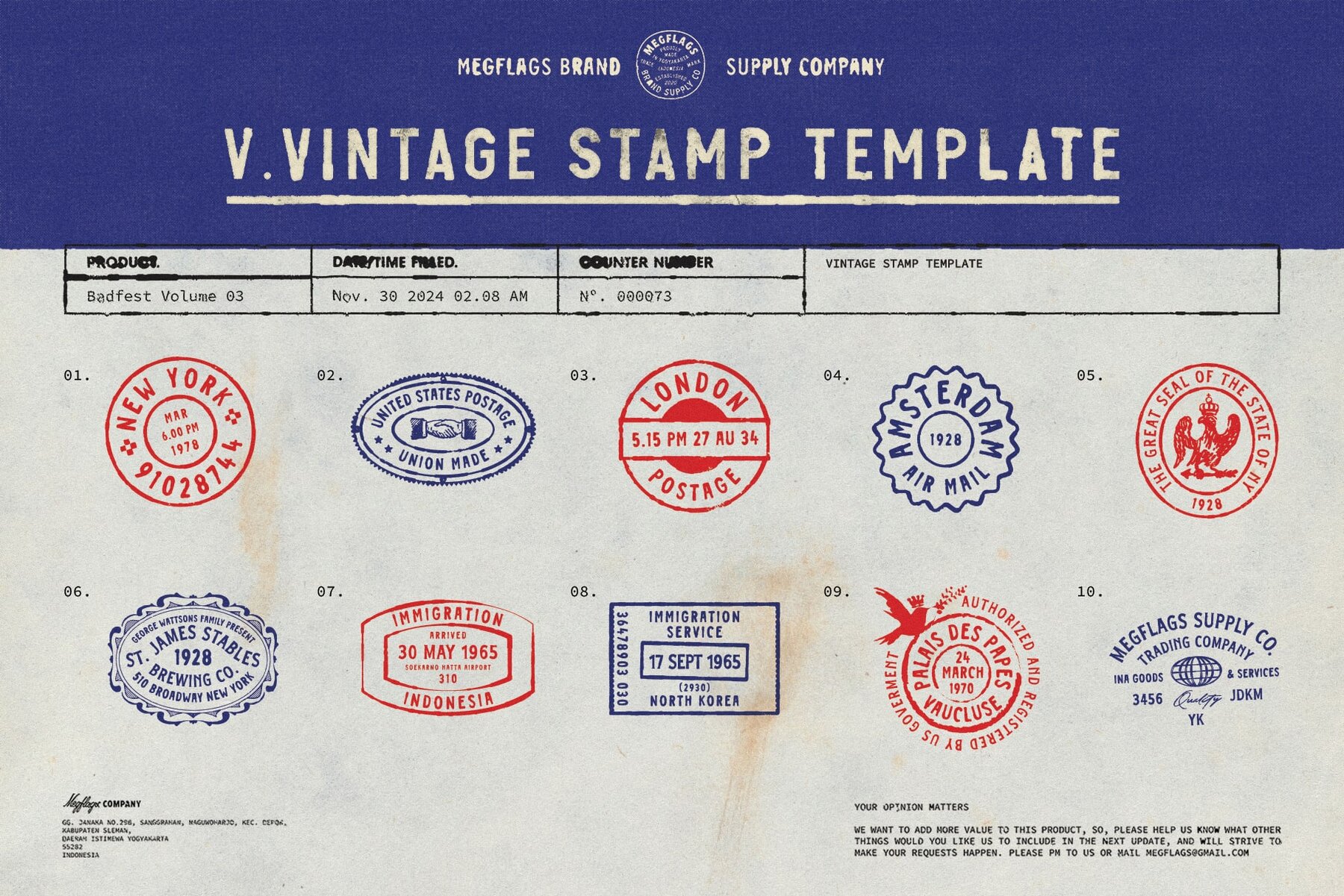 Badfest Vol 03 100 Logo Template 7