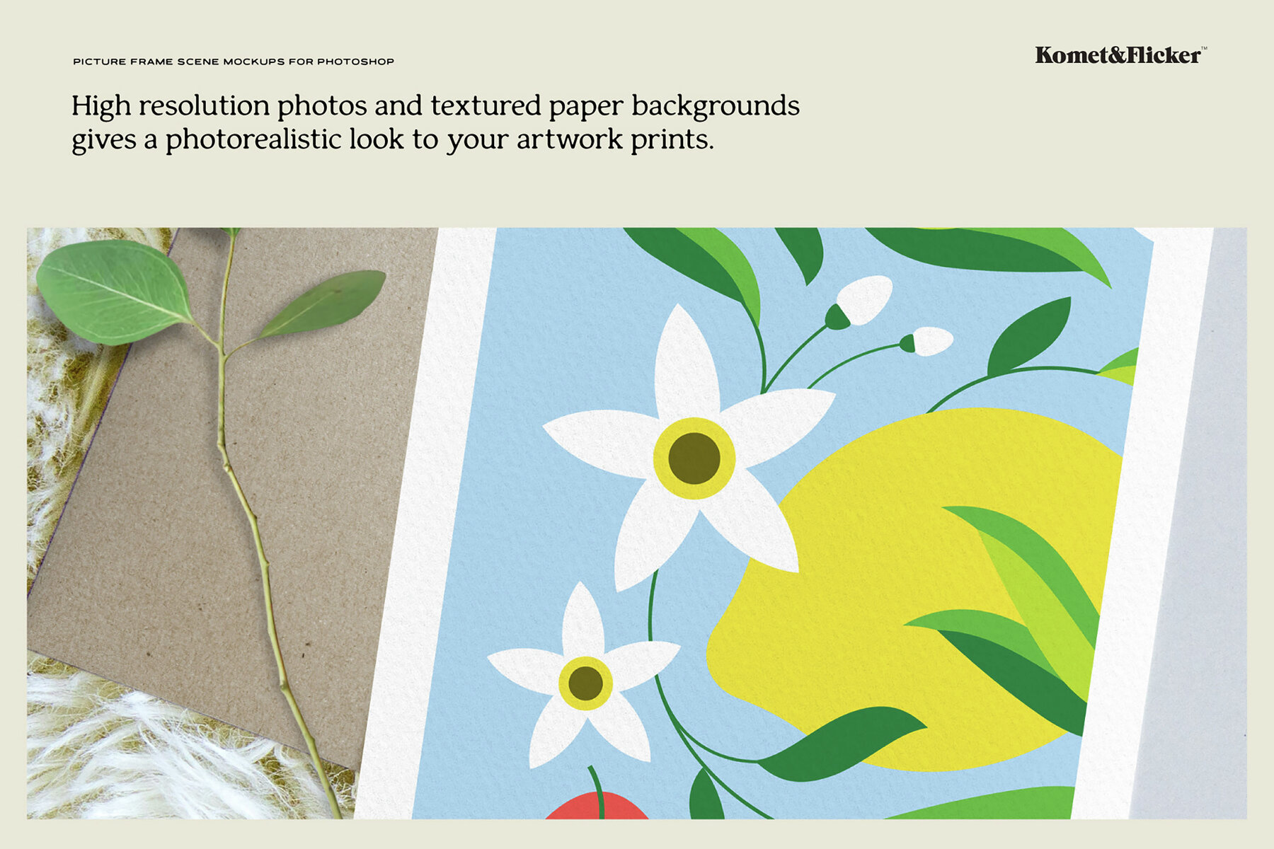 Art Card Scene Mockups for Photoshop 5