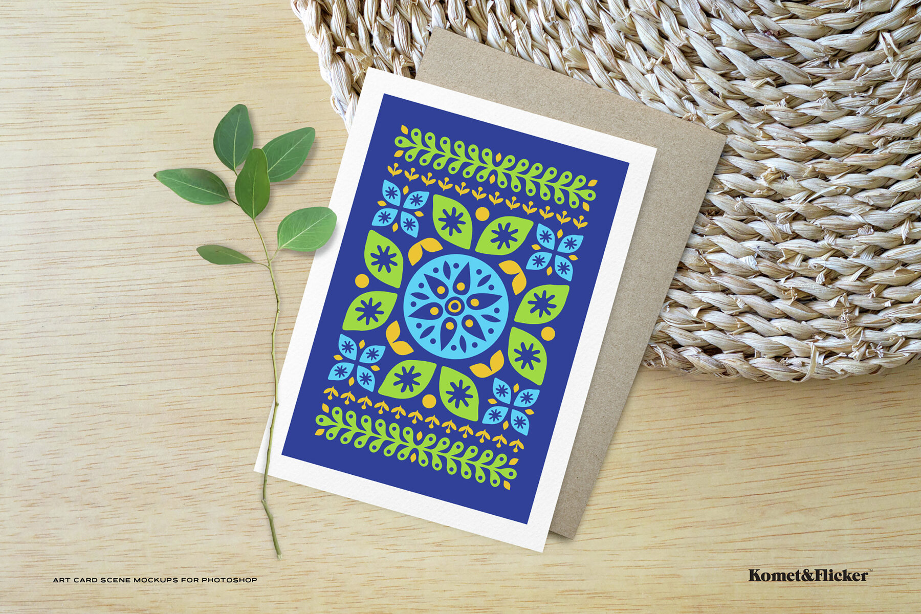 Art Card Scene Mockups for Photoshop 8