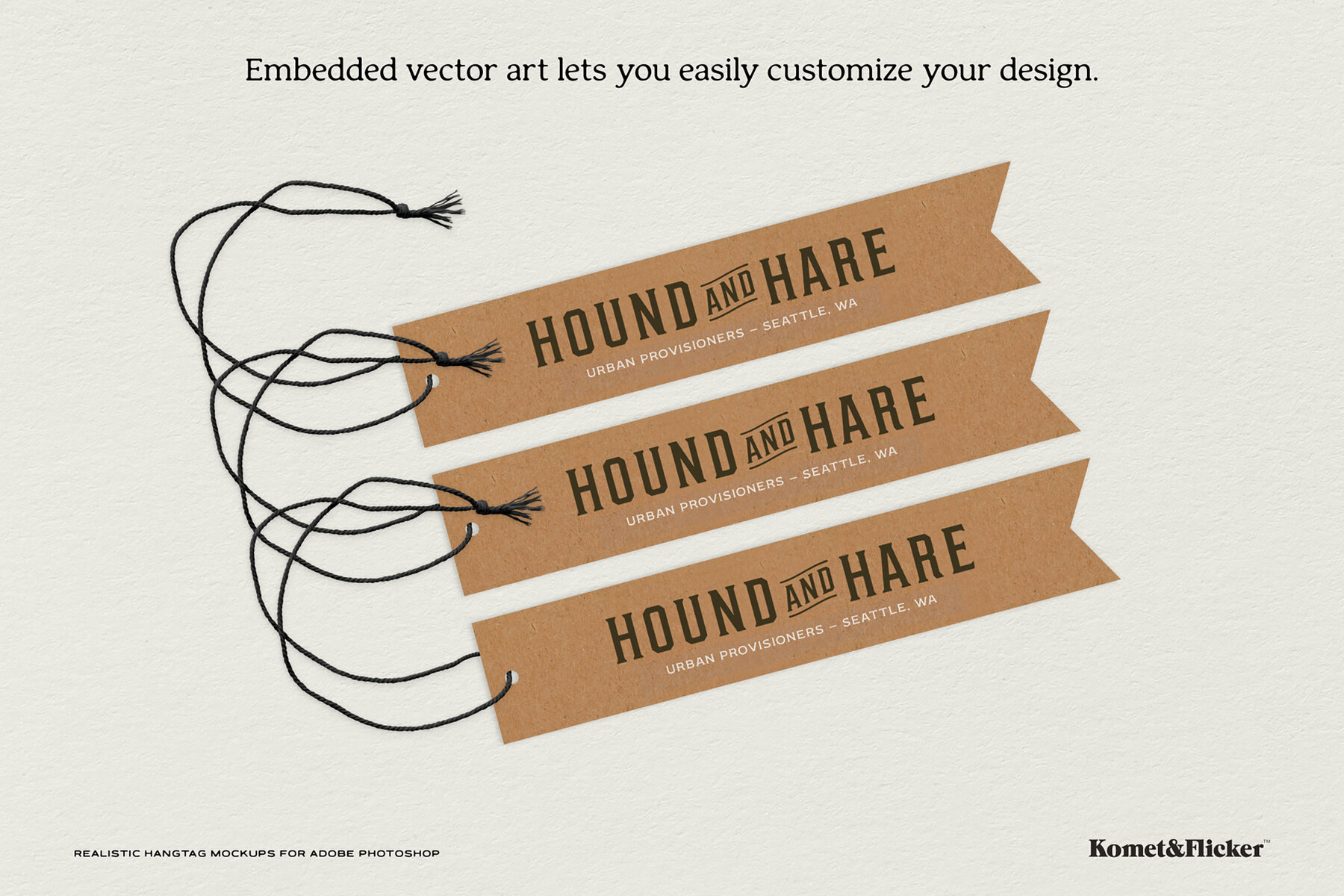 Hangtag Mockups for Photoshop 4