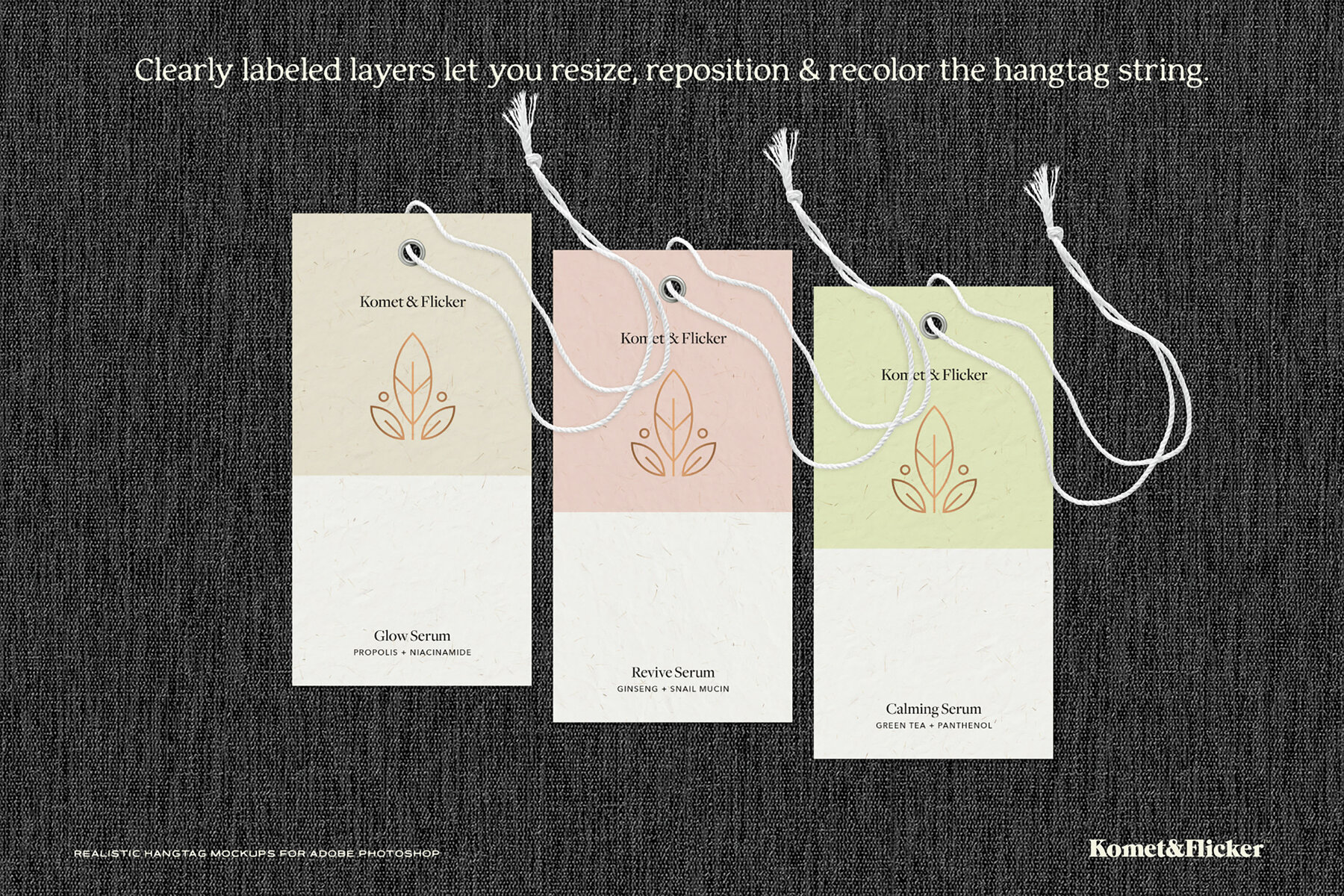 Hangtag Mockups for Photoshop 5