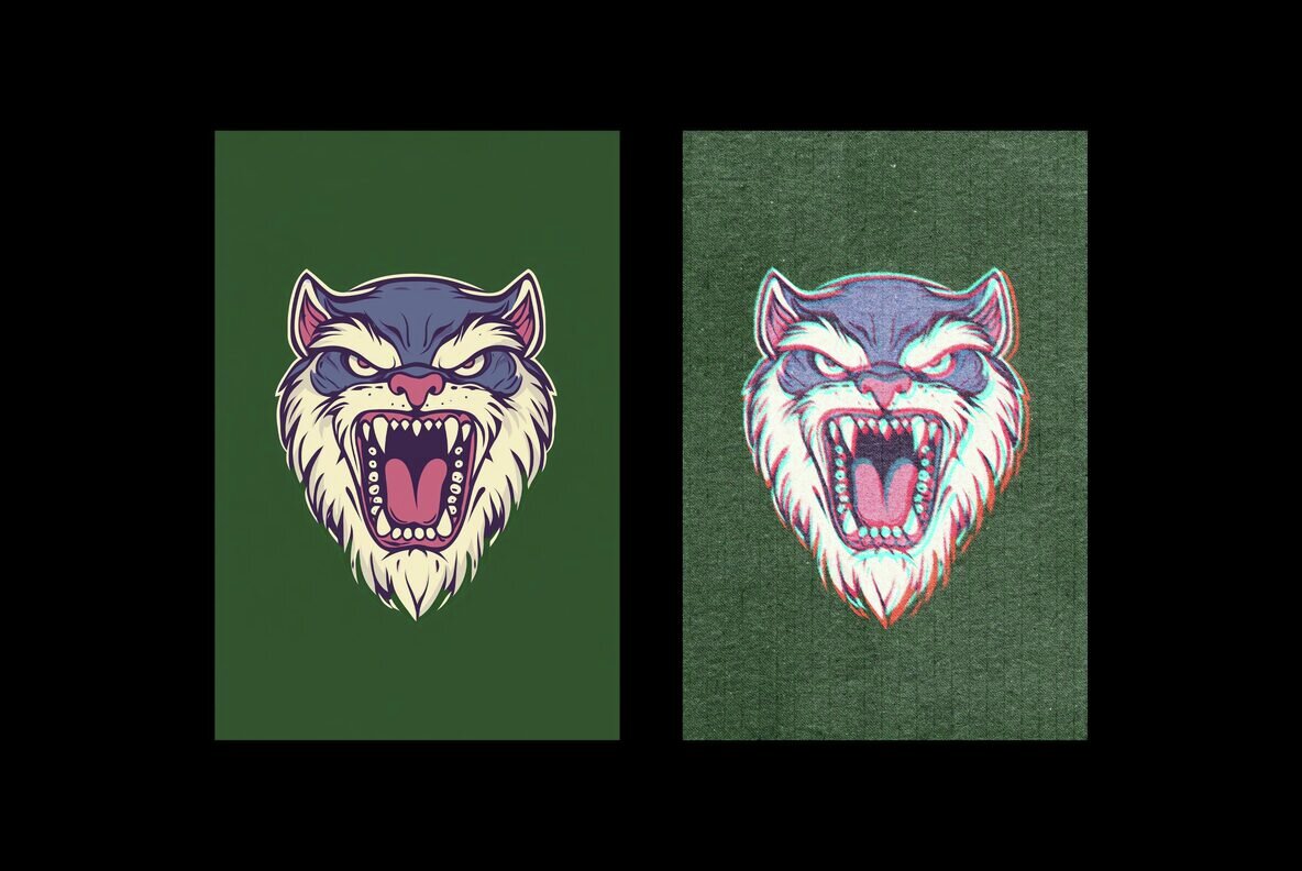 Vintage Screen Printing Design Effect 4